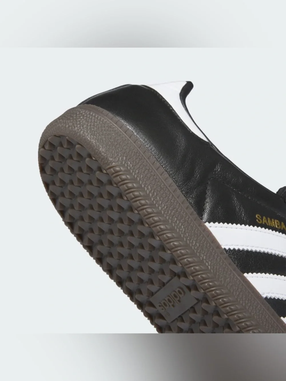 🆕 adidas Samba ADV Black White Gum Men’s Size 10 NWT Classic Skate Shoe - Picture 8 of 8